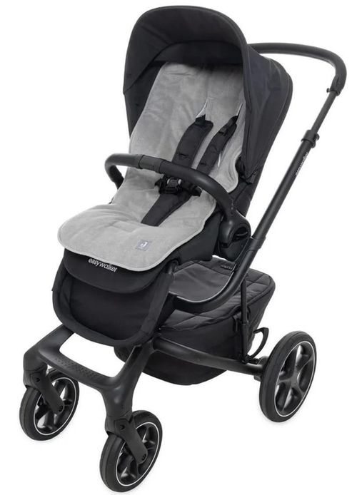купить Аксессуар для колясок Jollein 026-002-00094 Salteluta pentru carucior Terry/Cotton Storm Grey в Кишинёве 