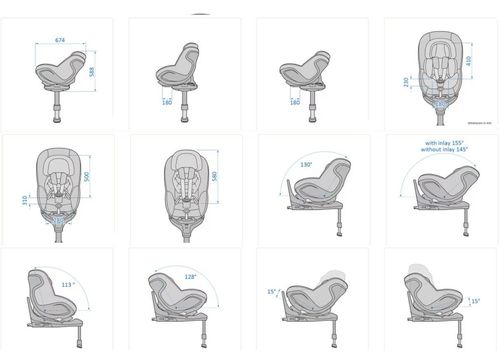 cumpără Scaun auto Maxi Cosi 8549251110 Mica 360 Pro I-Size Autentic Truffle 40-105cm, 0-4ani în Chișinău 