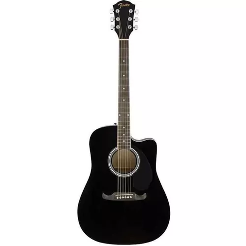 cumpără Chitară Fender FA-125CE Dreadnought Electro-Acustică - Walnut Fingerboard, Black în Chișinău 