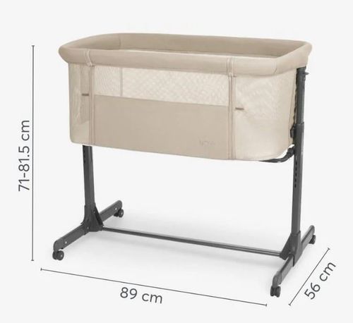 купить Манеж Kikka Boo 31003020104 Patut co-sleeper Noah Beige 2025 в Кишинёве 