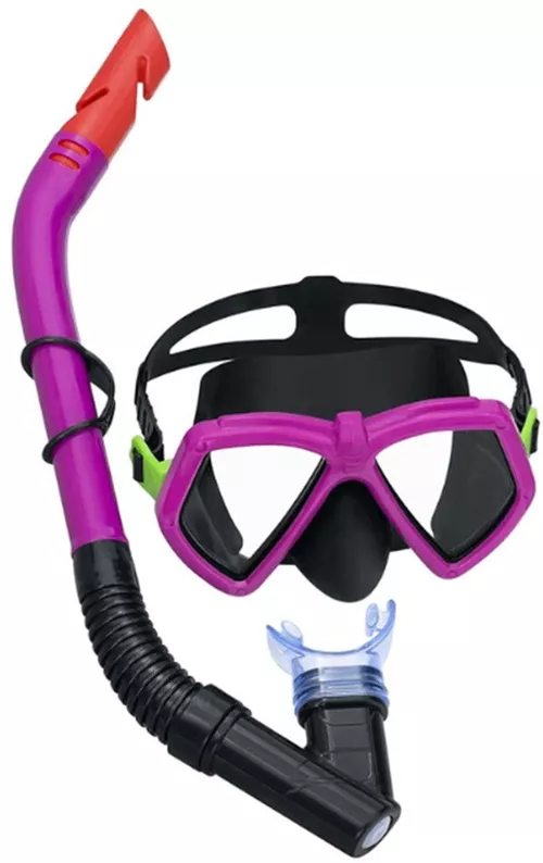 купить Аксессуар для плавания Bestway 24070BW Set de înot (mască, snorkel), 7+, 2 culori в Кишинёве 