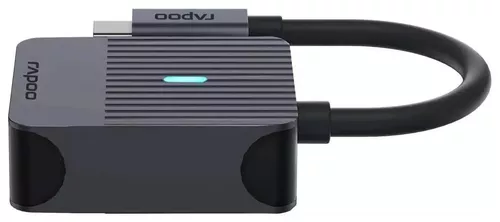 cumpără Adaptor pentru AV Rapoo 217684 UCA-1003 USB-C Adapter, USB-C to VGA, grey în Chișinău 