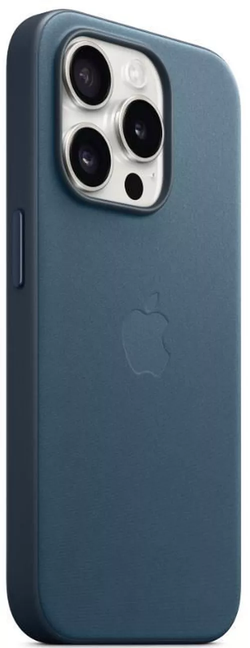 купить Чехол для смартфона Apple iPhone 15 Pro FineWoven MagSafe Pacific Blue MT4Q3 в Кишинёве 