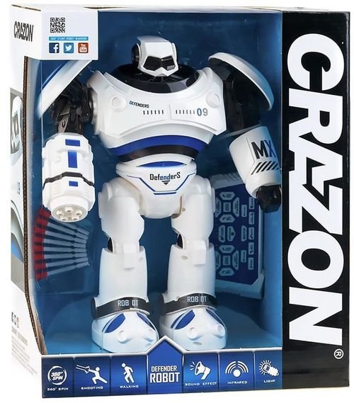 cumpără Jucărie cu telecomandă Crazon 1701B IR Control Big Robot în Chișinău 