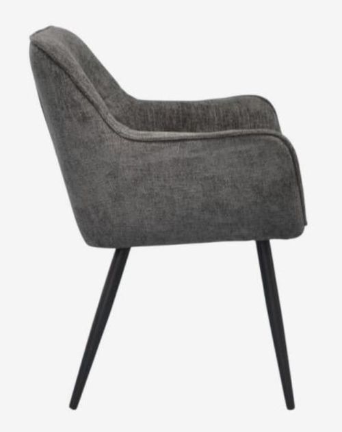 купить Комплект стол и стулья Evelin di Costacurta стол DT-402-2B + 4 стула YTC-090B Dark grey в Кишинёве 