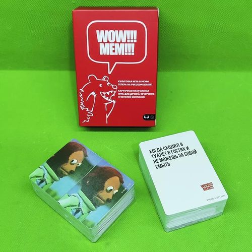 купить Настольная игра miscellaneous 10266 Joc de masa WOW MEM 865313 в Кишинёве 