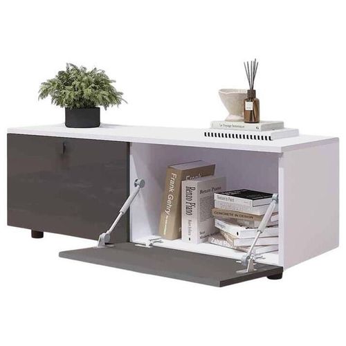 купить Тумба напольная для TV Mobildor-Lux ZEN (120x35x38H cm) PAL 8681, MDF SL-09 в Кишинёве 