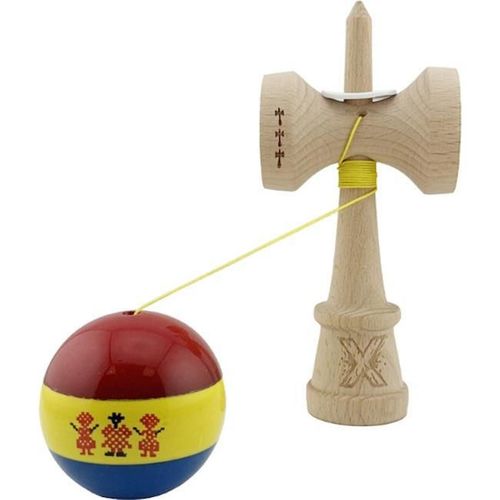 купить Активная игра Essa 164353 Kendama Super Sticky X Original, 7.5x6x18cm, stil romanesc в Кишинёве 