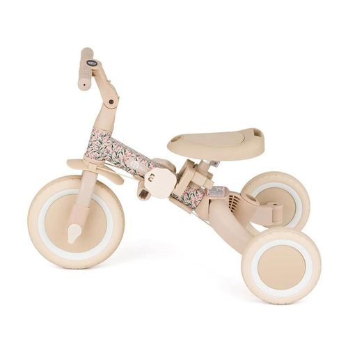 купить Велосипед-коляска Petite&Mars 613364 Tricicleta evolutiva 5in1 Turbo Limited Edition Pink Meadow в Кишинёве 