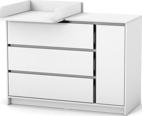 купить Комод-пеленатор Veres 35.2.38.2.06 Берн 1200 (Белый) в Кишинёве 