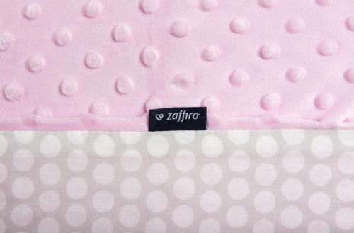 купить Комплект подушек и одеял Zaffiro WZ Покрывало Minky+хлопок 75х100 розовый в Кишинёве 