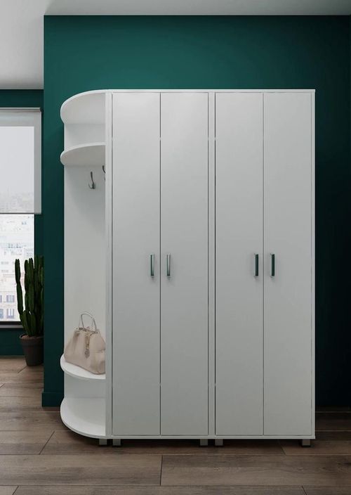 cumpără Mobilă pentru antreu Fabrik Home Merry 1620 frasin alb în Chișinău 