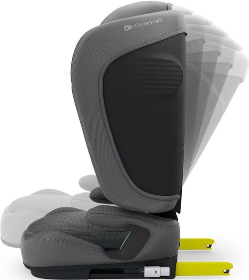 cumpără Scaun auto KinderKraft KCUNIT02GRY0000 Unity 2 I-Size 100-150cm Grey în Chișinău 