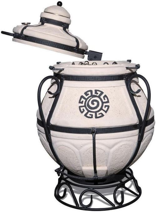 cumpără Ceaun grătar Amphora Tandoors Tandoor Aladin Mini cu capac rapatabil-rotativ complect (CG00417) în Chișinău 