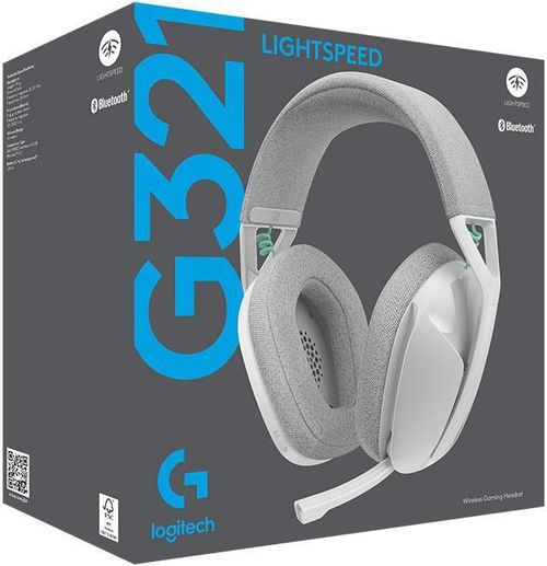 купить Наушники игровые Logitech G321 LIGHTSPEED Wireless Gaming Headset, White в Кишинёве 