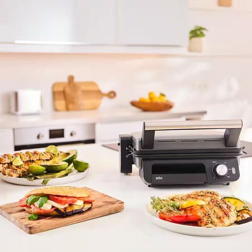 купить Гриль-барбекю электрический Braun CG5033IGY MultiGrill 5 в Кишинёве 