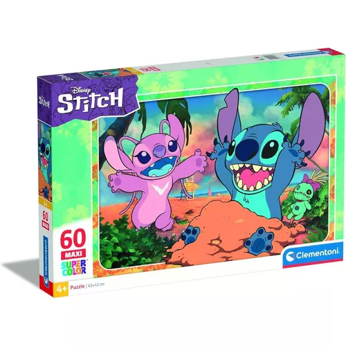 cumpără Puzzle Clementoni 60 MAXI: Disney Stitch (26596) în Chișinău 