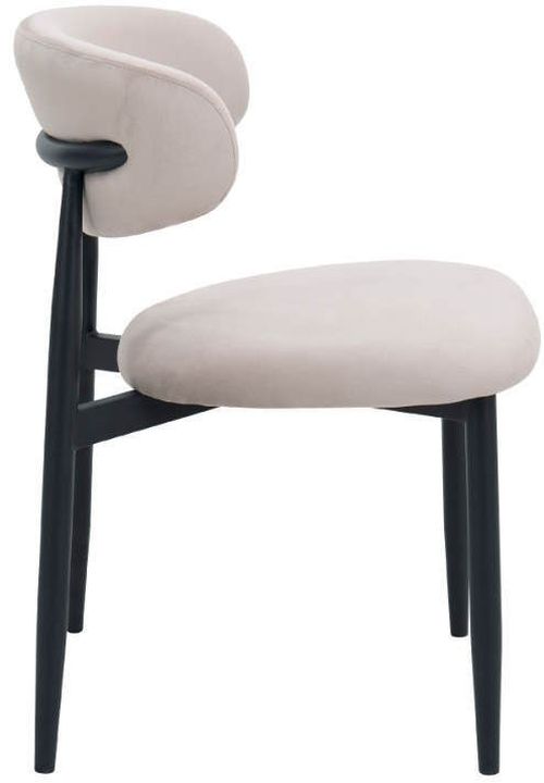 cumpără Scaun Deco Meridian Catifea Beige (HLR7)+Black Legs în Chișinău 