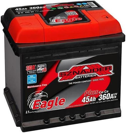 купить Автомобильный аккумулятор Sznajder 54559 45Ah Plus 360А в Кишинёве 