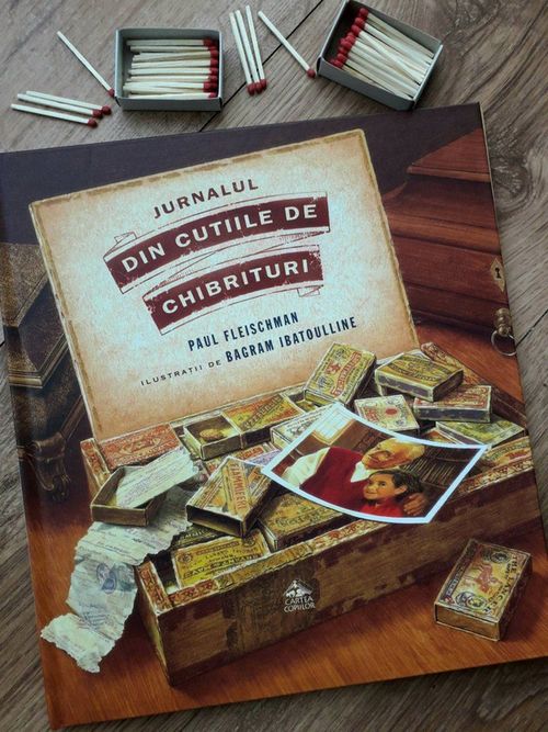 купить Jurnalul din cutiile de chibrituri - Paul Fleischman, cu ilustrații de Bagram Ibatoulline в Кишинёве 