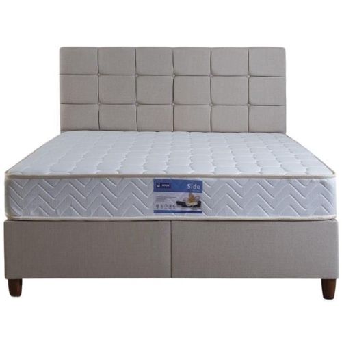 купить Кровать oskar 160×200 Side Krem (без матраса) В116/Ш+3/Т+10см в Кишинёве 