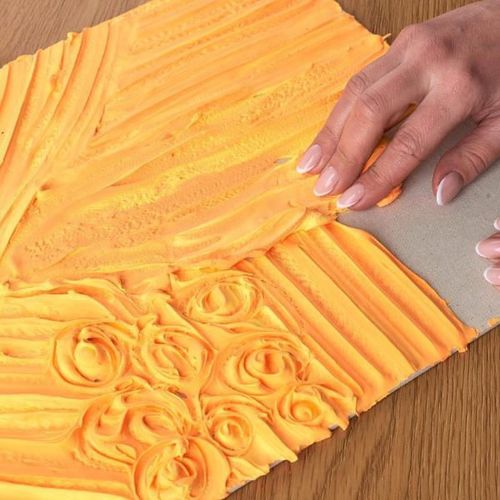 cumpără Set de creație Okto 10007 Tablou 3D cu plastilină ușoară 30x40сm, Iriși în Chișinău 