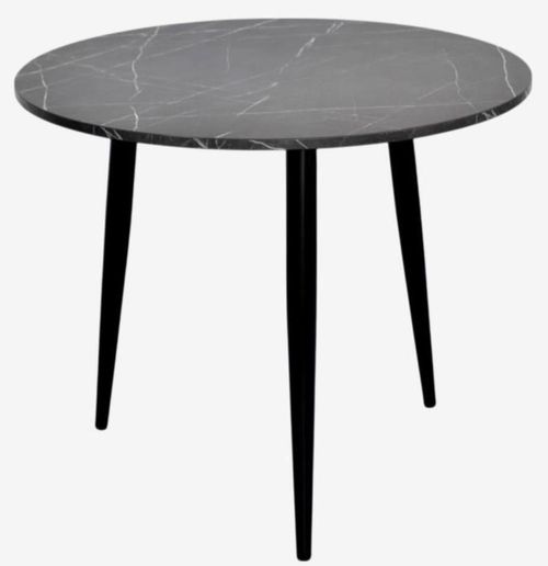 купить Комплект стол и стулья Evelin di Costacurta стол DT-404-6B + 3 стула YTC-055B Dark grey в Кишинёве 