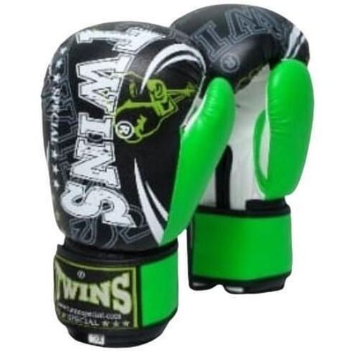 купить Товар для бокса Twins перчатки бокс TW4G набор 3х1 зеленый в Кишинёве 