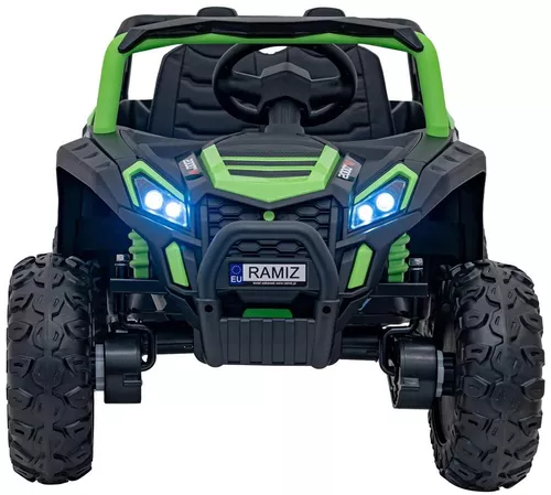 cumpără Mașină electrică pentru copii Ramiz PA.A036.ZIE Buggy UTV 2000M Racing зеленый în Chișinău 