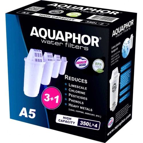 купить Картридж для фильтров-кувшинов Aquaphor A5 (Set 4) в Кишинёве 