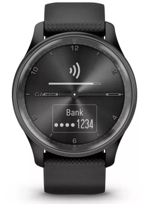 cumpără Fitness-tracker Garmin Vivomove Trend, Slate/Black (010-02665-00) în Chișinău 