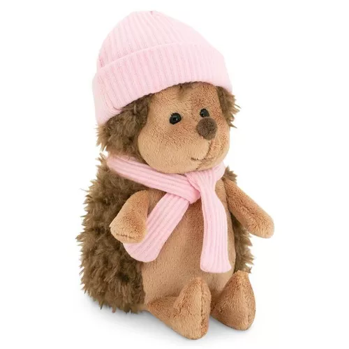 купить Мягкая игрушка Orange Toys OS001-219/15A Fluffy the Hedgehog in pink hat 15cm в Кишинёве 