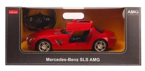 cumpără Jucărie cu telecomandă Rastar 47600-8 Mercedes-Benz SLS,1:14 rosie, 58206 în Chișinău 