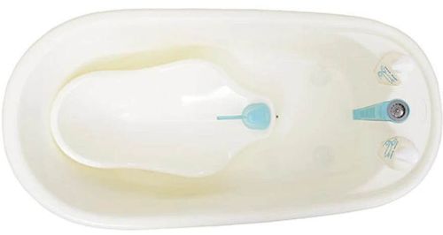 купить Ванночка Moni Bubble blue, cu reductor detasabil в Кишинёве 