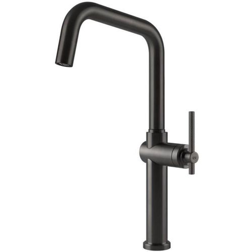 купить Смеситель кухонный Gessi 60650-707 Habito Black Metal Brushed PVD в Кишинёве 