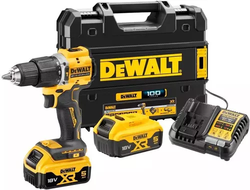 купить Шуруповёрт DeWalt DCD100YP2T-QW 18V, 2 x 5Ah в Кишинёве 