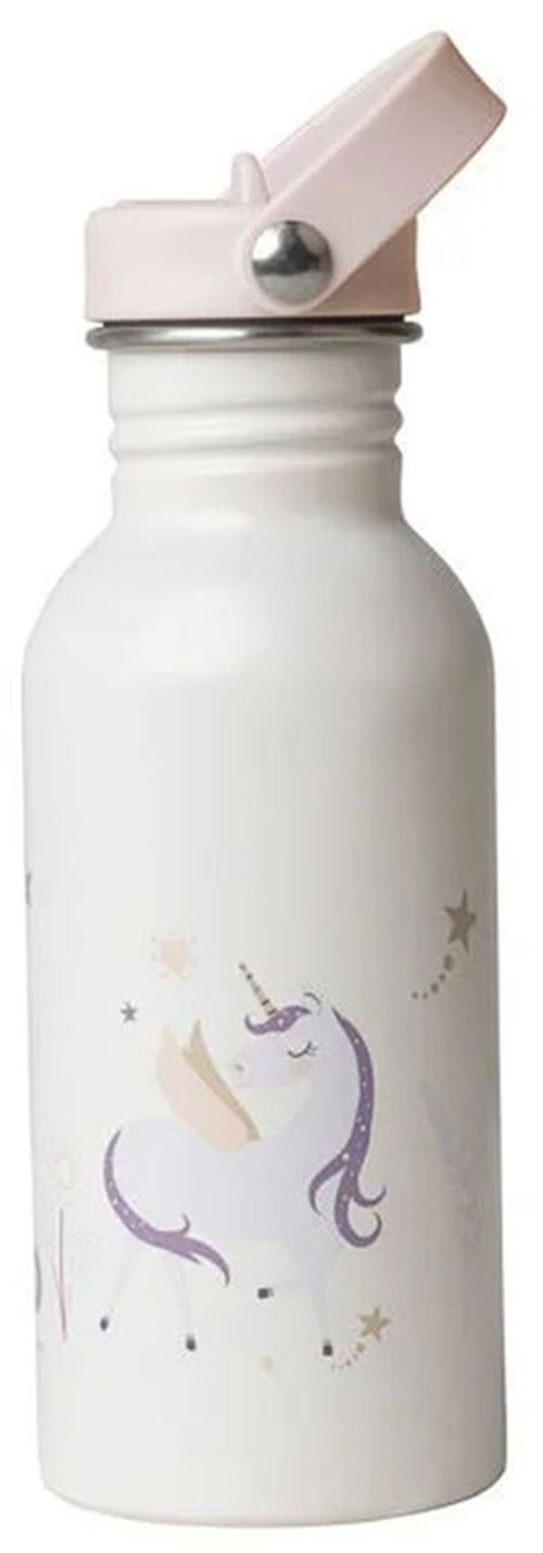 купить Поильник Premaman PRFC7K-CCC-UNQ Sticluta termoizolanta din inox cu pai Unicorn, 500ml в Кишинёве 