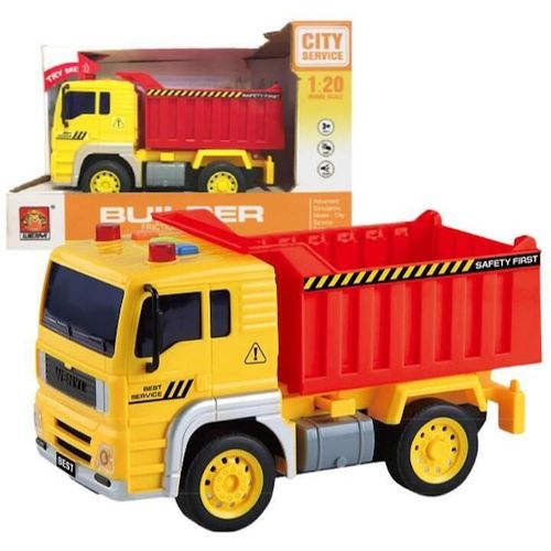 купить Машина Wenyi WY511A 1:20 Camion basculant cu fricțiune (lumini /sunete) в Кишинёве 