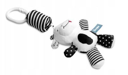 cumpără Jucărie cu pandantiv Sensillo Z-031 Игрушка плюш 8250 B/W Cow în Chișinău 