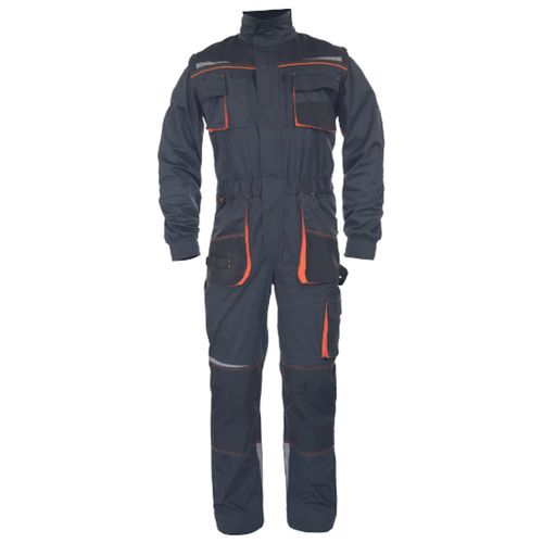 cumpără Îmbrăcăminte de lucru Cerva 03560023G30XX Комбинезон EMERTON STRETCH (цельный) Черный/Оранжевый (46) în Chișinău 