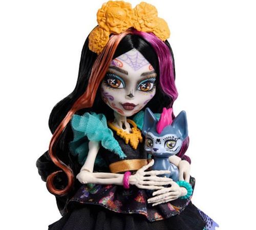 cumpără Păpușă Mattel JHK34 Skelita Calaveras, cu accesorii în Chișinău 
