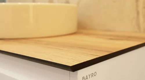 cumpără Blat pentru lavoar Bayro Bergamo 700x520 панель CrownLam 12мм delano eiche în Chișinău 