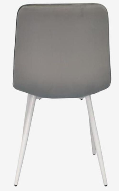 купить Комплект стол и стулья Evelin di Costacurta стол DT 404-5Wh + 3 стула YTC-080Wh Light grey в Кишинёве 