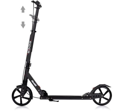 купить Самокат Chipolino DSRID0261BK Rider black до 100кг в Кишинёве 