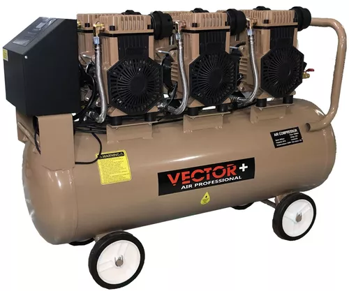 cumpără Compresor Vector+ (1600Wx3) 110L (fara ulei) în Chișinău 