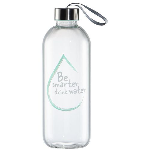 купить Бутылочка для воды Xavax 181597 Glass Bottle for Carbonated & Hot/Cold with Protective Sleeve 1l в Кишинёве 