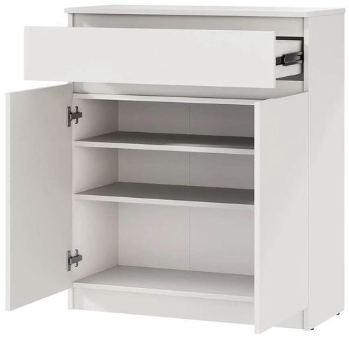 cumpără Raft pentru încălțăminte MebelStar NEO 80x35x95 White (MBS-1008) în Chișinău 