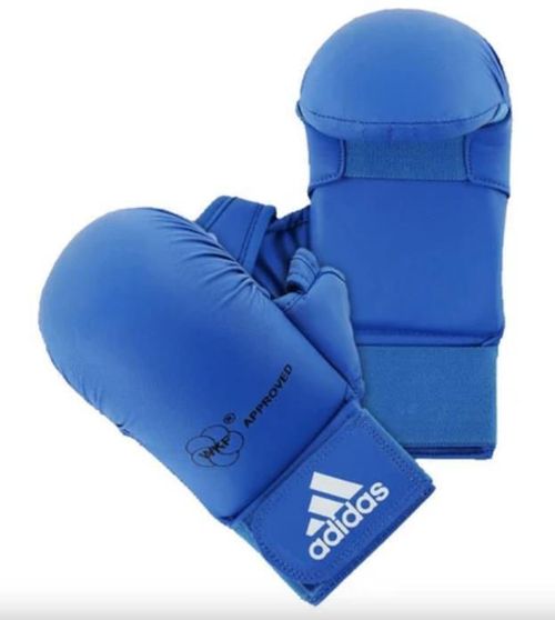 купить Товар для бокса Adidas 28353 WKF Karate Mitt Bigger XS Blue в Кишинёве 