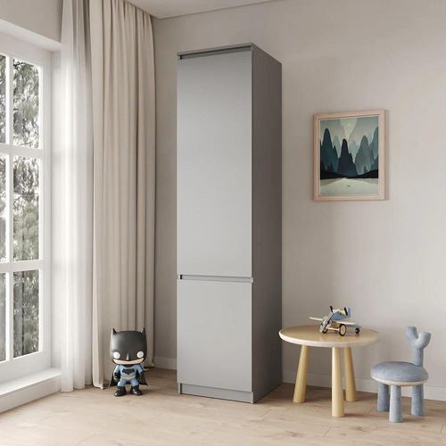 cumpără Dulap pentru copii MebelStar NEO 2D 50x50x210 Grey (MBS-1175) în Chișinău 