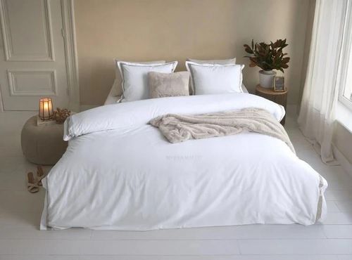 cumpără Lenjerie de pat Riviera Maison 333029 Whisper 240x200/220 White în Chișinău 